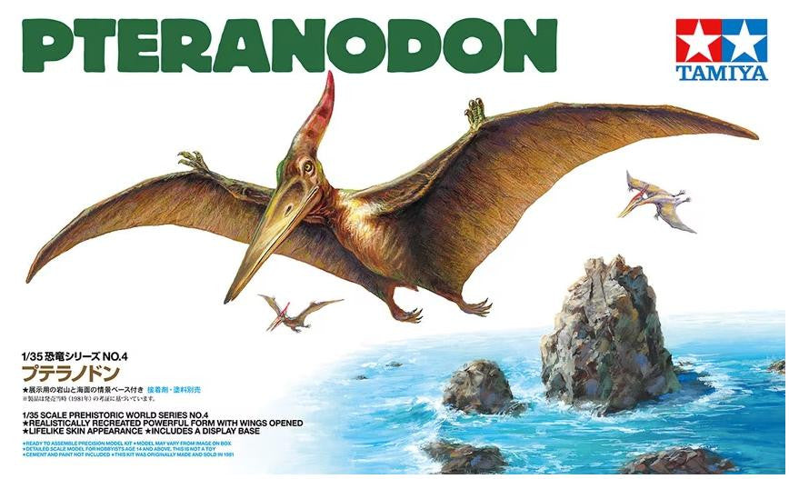 Tamiya 1/35 Pteranodon Dinosaur Diorama Set 60204